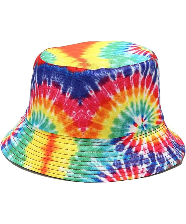 Mashiaoyi Unisex Print Double-Side-Wear Reversible Bucket Hat
