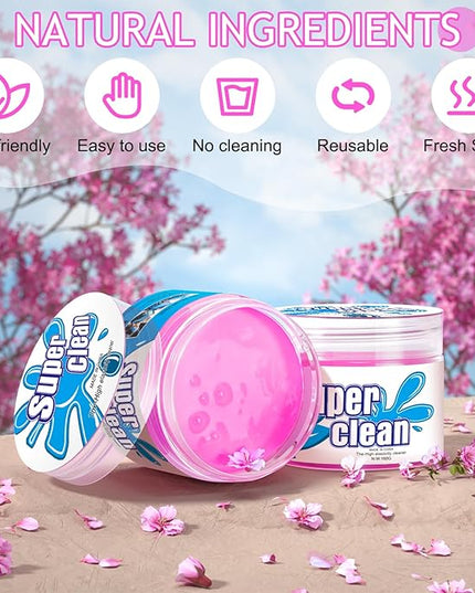 Car Cleaning Gel Car Cleaning Putty Car Putty Car Interior Cleaner Car Slime Car Detailing Kit Car Accessories Gifts for Men Women Stocking Stuffers