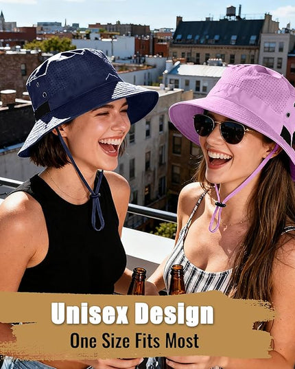 Cooling Sun Bucket Hat for Men Women Fishing Beach Safari Hats for Golf Hiking Hunting Outdoor UPF 50+