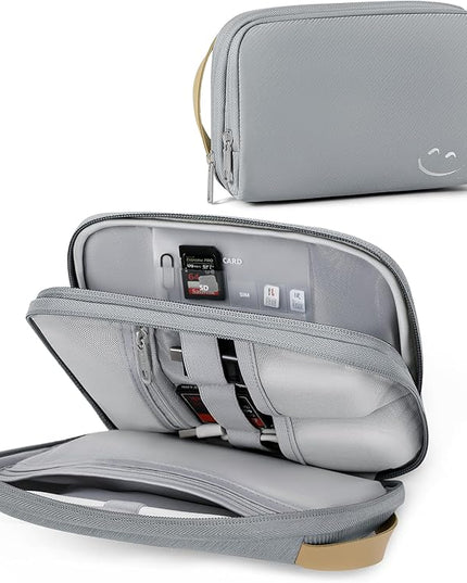 Travelkin Travel Cord Organizer, Electronic Organizer Travel Case, Cable Organizer Bag For Cords,Chargers Phone, Sd Card,Usbs