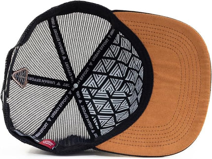 Urban Effort Mesh Back Cap - for Men and Women Baseball Hat 5-Panel Trucker Hat - Great Snapback Closure for Hunting & Hiking
