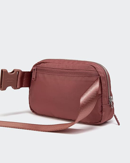 Pander Unisex Belt Bag Fanny Pack for Women with Adjustable Strap, Small Waist Pouch for Workout Running Traveling Hiking