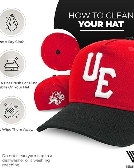 Urban Effort Vintage Trucker hat - for Men Women Baseball Hat - Trendy Sports Snapback Closure for Your Style & Outdoors