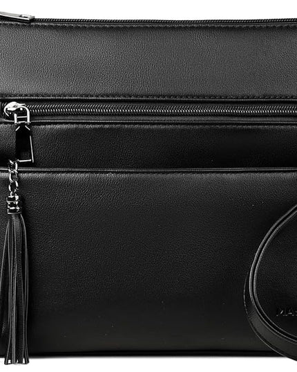 MASINTOR Crossbody Bags for Women, Lightweight Medium Crossbody Purse, Soft Leather Women's Shoulder Handbags with Tassel