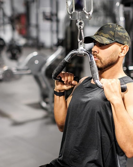 Gym Baseball Hats for Men by King & Fifth | Baseball Hat with Low Profile & Stylish Fabric + Workout Hat + Baseball Caps