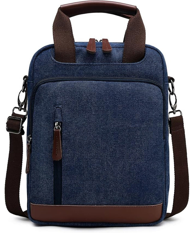 mygreen Small Canvas Crossbody Shoulder Bag Messenger Bag Work Bag