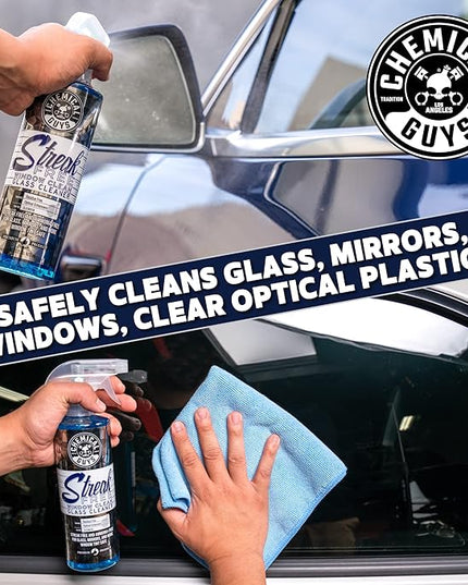 Chemical Guys CLD300 Streak Free Glass & Window Cleaner (Works on Glass, Windows, Mirrors, Navigation Screens & More; Car, Truck, SUV and Home Use), Ammonia Free & Safe on Tinted Windows, 128 fl oz