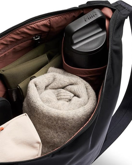 Bellroy Laneway Crescent Bag (12 liter streamlined, crescent crossbody with internal and external pockets, adjustable strap and surprising storage) - Ink