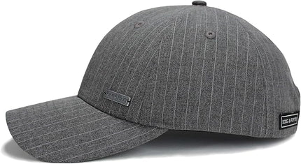 Fashion Baseball Hats for Men by King & Fifth | The Senna Baseball Cap with Low Profile & Menswear Fabric + Baseball Caps