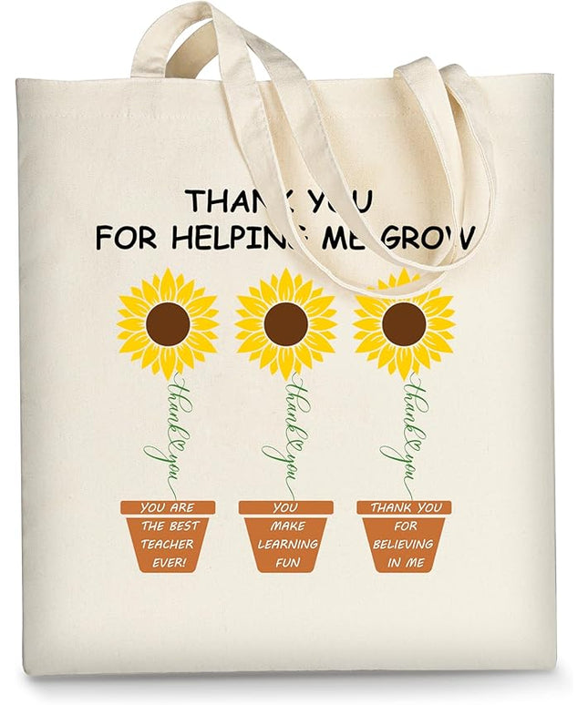 AUSVKAI Canvas Tote Bag for Women, Aesthetic Cute Grocery Grocery Reusable Cotton Gift Bag for Shooping Beach Trendy Gifts
