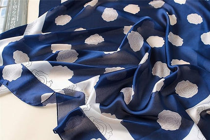 Silk Scarf Mulberry Silk Fashion Scarves Long Lightweight Shawl Wrap …