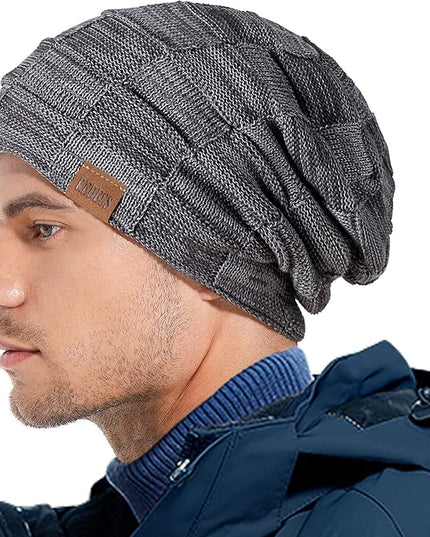 REDESS Beanie Hat for Men and Women Winter Warm Hats Knit Slouchy Thick Skull Cap