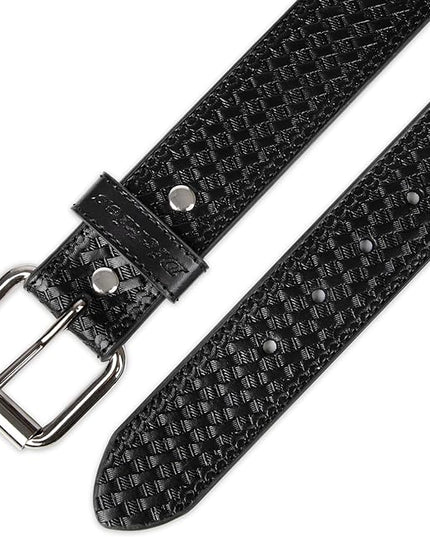 Dickies mens Industrial Strength Leather Belt – Workwear, Durable, Reinforced, Heavyweight