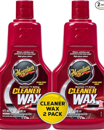 Meguiar's Cleaner Wax | 16 Oz Bottle | Pack of 2