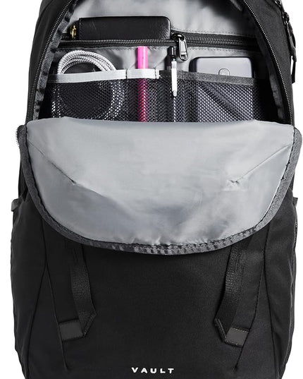The North Face Vault Everyday Laptop Backpack - Commuter Travel Bag, Water-Repellent Finish, Spacious Compartment, TNF Black-NPF, One Size | Everyday, PFAS Free
