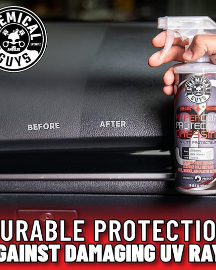 Chemical Guys TVD111 G6 HyperCoat High Gloss Coating Protectant Sprayable Dressing (Works on Vinyl, Rubber, Plastic, Tires and Trim) Safe for Cars, Trucks, Motorcycles, RVs & More, 128 fl oz (1 Gal)