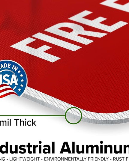 Full Fire Extinguishers Here Sign, 18x24 Inches, 3M EGP Reflective .080 Aluminum, Fade Resistant, Made in USA by My Sign Center