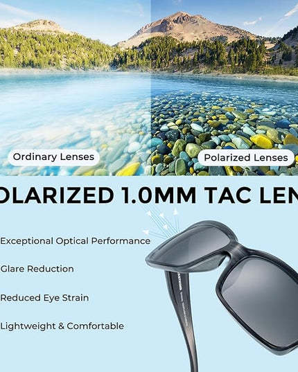 KastKing Skidaway Polarized Sport Sunglasses for Men and Women,Ideal for Driving Fishing Cycling and Running,UV Protection