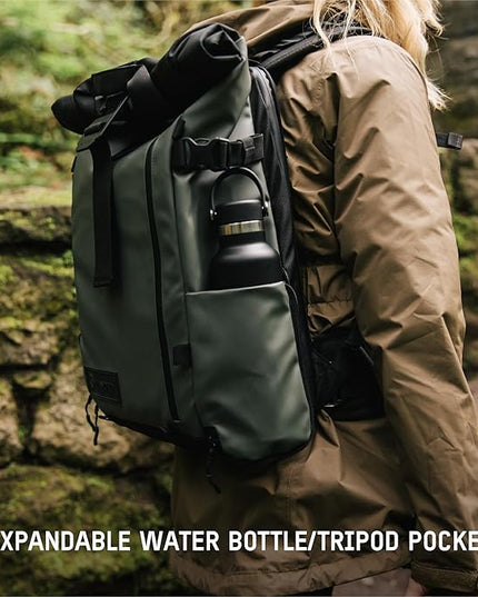 WANDRD PRVKE 21L, V3 Backpack: Weather-Resistant Travel & Camera Backpack with Laptop Sleeve, Quick Side Access, Clamshell Opening – Ideal Photography & Travel Bag