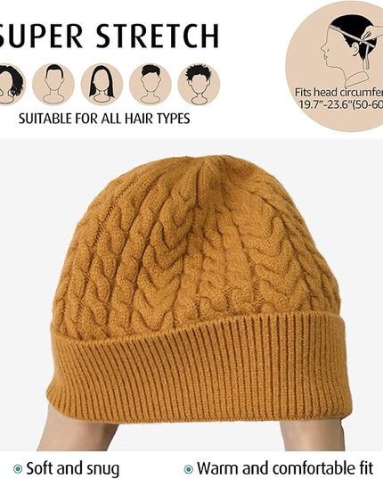 HiRui Knit Beanie Hats for Men Women Winter Hats Skull Caps Warm Classic Slouchy