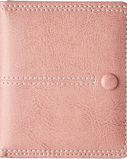 TFKGS Slim Wallet for Women RFID Wallet Women Small Wallets Woman Thin Credit Card Holder RFID Blocking Bifold Compact Pocket Ladies Leather Pink Mini Purse