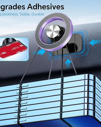 Kaistyle for Magsafe Car Mount【20 Strong Magnets】Magnetic Phone Holder for Car Phone Holder Mount Dash Mounted Holders Cell Phone Holders for Your Car Accessories for Women Men for iPhone 17 16 15 14