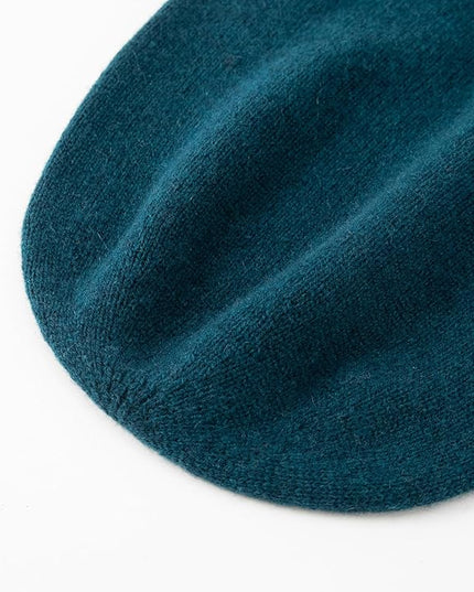 Villand 100% Cashmere Slouchy Beanie Hat for Women, Knitted Ladies Soft Warm Cashmere Skull Beanies Cap
