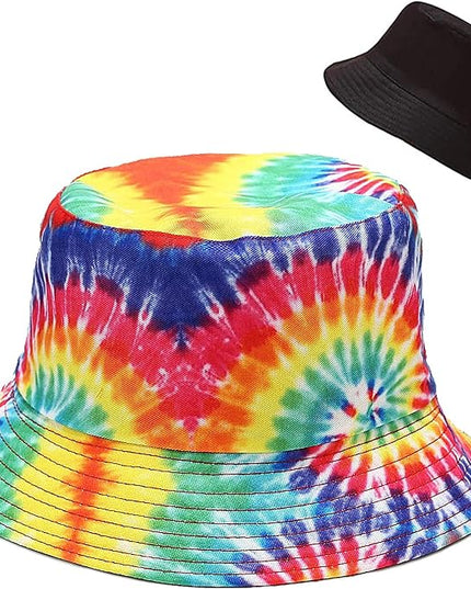 XYIYI Cute Bucket Hat Beach Fisherman Hats for Women, Reversible Double-Side-Wear