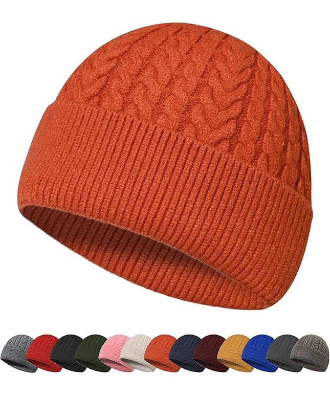 HiRui Knit Beanie Hats for Men Women Winter Hats Skull Caps Warm Classic Slouchy