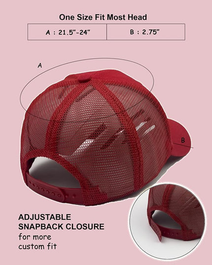 Utmost Structured Baseball Cap with Adjustable Closure - Performance Hat for Outdoor Activities