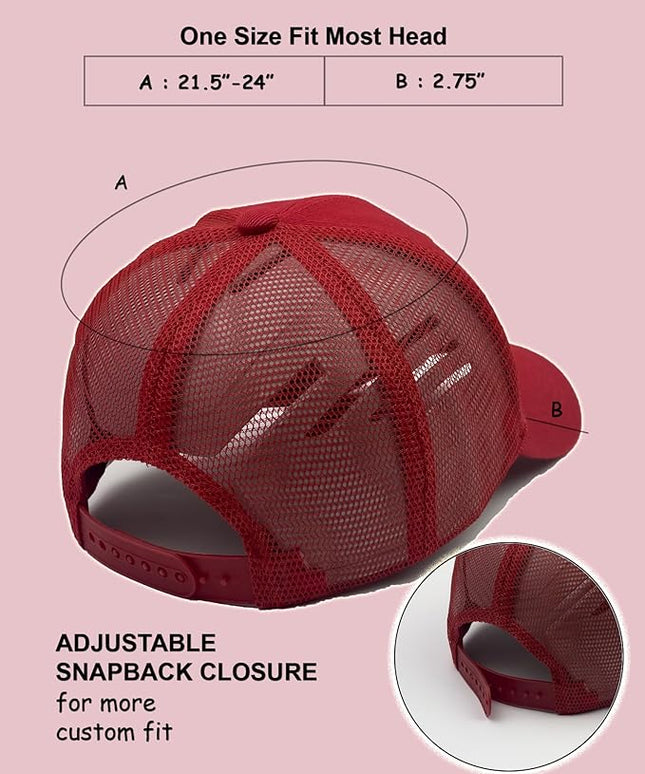 Utmost Structured Baseball Cap with Adjustable Closure - Performance Hat for Outdoor Activities
