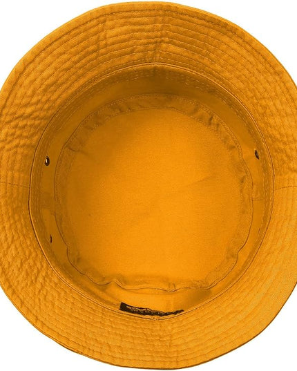 Falari Men Women Unisex Cotton Bucket Hat 100% Cotton Packable for Travel Fishing Hunting Summer Camp