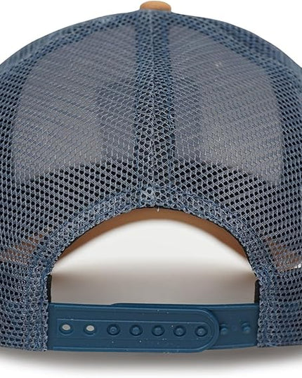 Animal Trucker Hats Leather Pattern Adjustable Snapback Mesh Animal Baseball Cap for Men