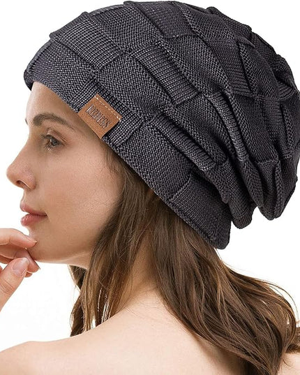 REDESS Beanie Hat for Men and Women Winter Warm Hats Knit Slouchy Thick Skull Cap