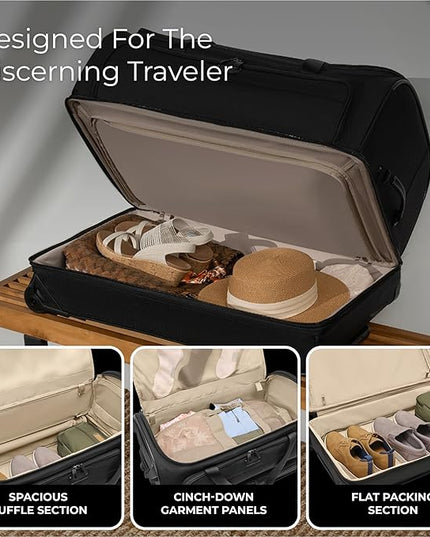 Briggs & Riley Travel Duffel Bag - Weekender & Overnight Luggage for Women & Men, Softside Bag
