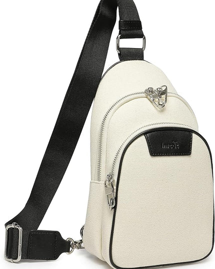 Anti Theft Crossbody Bags for Women Leather Sling Bag Cross Body Travel Purse Chest Bags Fanny Pack Gift Teen Girl