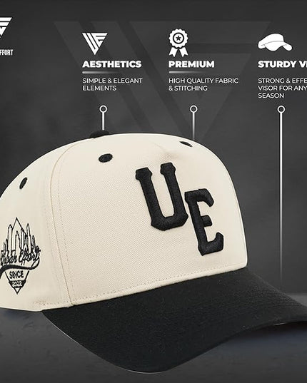 Urban Effort Vintage Trucker hat - for Men Women Baseball Hat - Trendy Sports Snapback Closure for Your Style & Outdoors