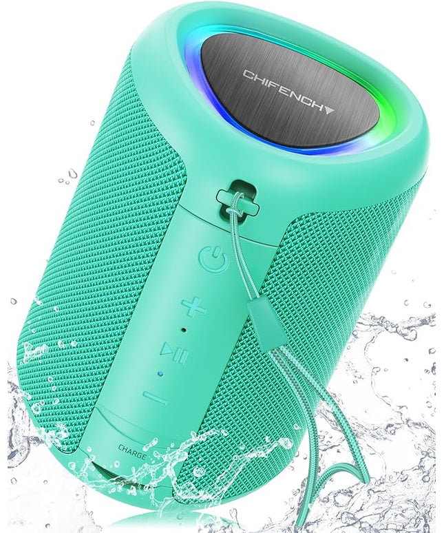 Portable Bluetooth Speaker Valentines Gifts For Him: Powerful Crystal Clear Sound/Romantic Light/IPX5 Waterproof/All Day Playtime/BT 5.3/TWS Paring,Small Wireless Speaker for Outdoor|Travel|Date Night