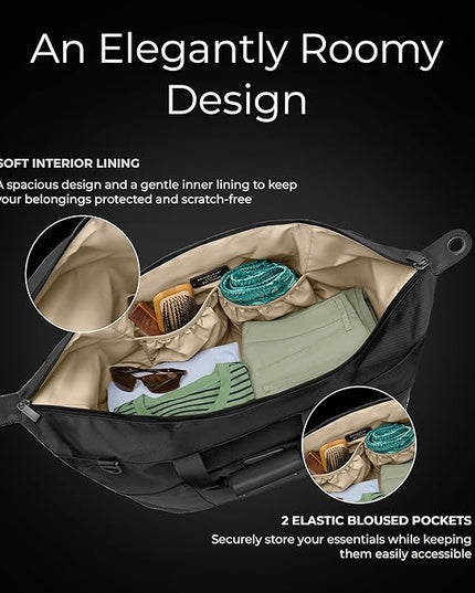 Briggs & Riley Travel Duffel Bag - Weekender & Overnight Luggage for Women & Men, Softside Bag