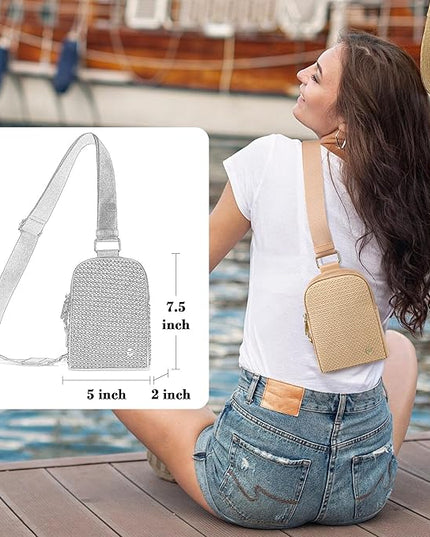 INICAT Faux Straw Crossbody Bags Beach Gifts Valentines Day Her Cruise Ship Essentials Women Summer Small Sling Purses