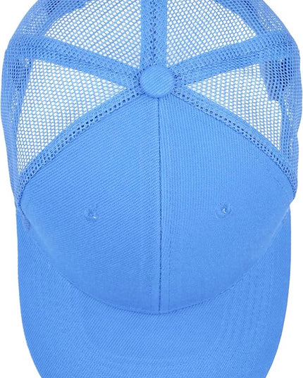 Gelante Mesh Trucker Hat Baseball Cap Structured Front Panel Wholesale LOT 12 Pack