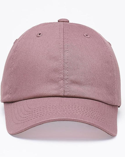E BY ELIDAN Classic Dad Hat Cotton, Low-Profile Plain Baseball Cap, Adjustable, Breathable and Packable