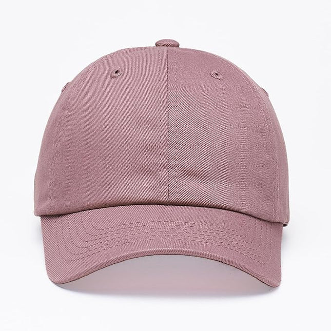 E BY ELIDAN Classic Dad Hat Cotton, Low-Profile Plain Baseball Cap, Adjustable, Breathable and Packable