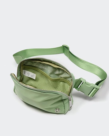 Pander Everywhere Belt Bag for Women, Fashion Waist Packs, Crossbody Bags with Adjustable Strap (Green Asparagus).
