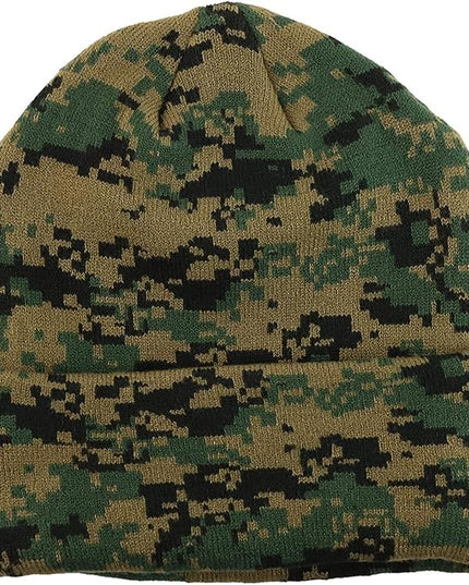 Gelante Unisex Beanie Cap Knitted Warm Solid Color