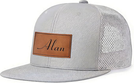 EDSG Custom Hat for Men Women, Trucker Hat, Personalized Baseball Caps, Adjustable Snapback Cap