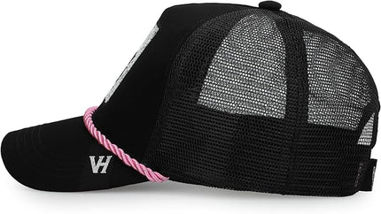 VINTAGE HAVANA Trucker Hats Women | Mesh Adjustable Snapback Hat | Men & Women Cute Trendy Fashion Baseball Cap