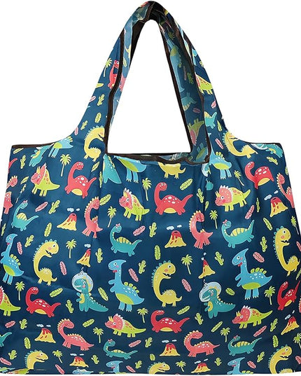 allydrew Large Foldable Tote Nylon Reusable Grocery Bags