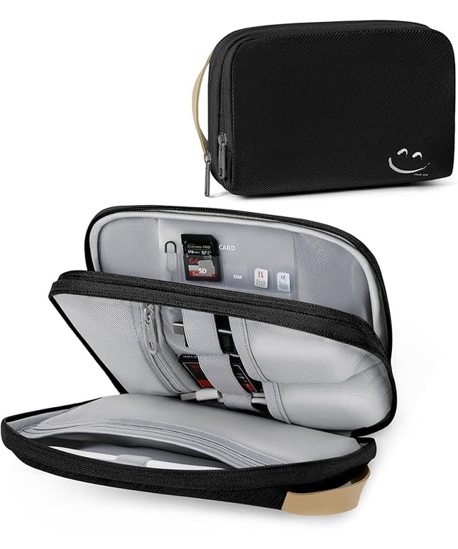 Travelkin Travel Cord Organizer, Electronic Organizer Travel Case, Cable Organizer Bag For Cords,Chargers Phone, Sd Card,Usbs