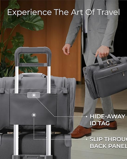 Briggs & Riley Travel Duffel Bag - Weekender & Overnight Luggage for Women & Men, Softside Bag